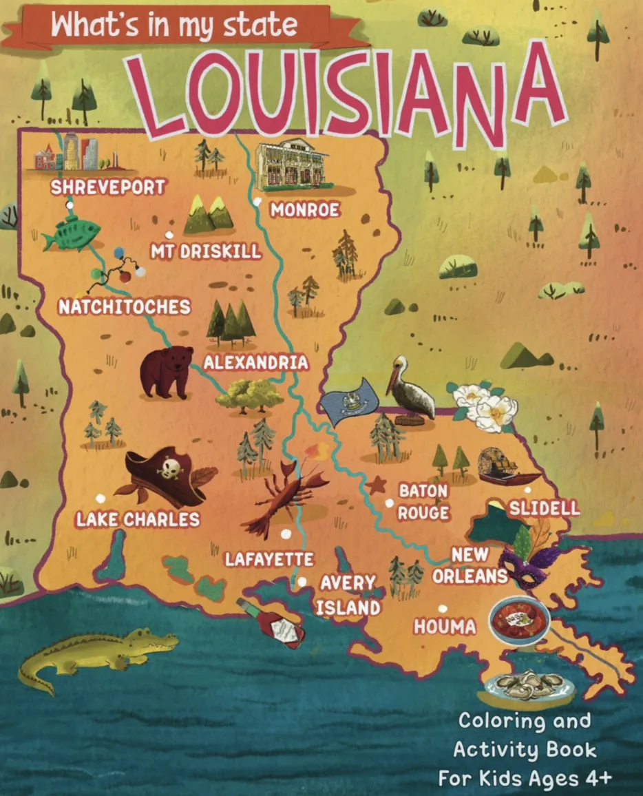 WHAT'S IN MY STATE LOUISIANA Cover