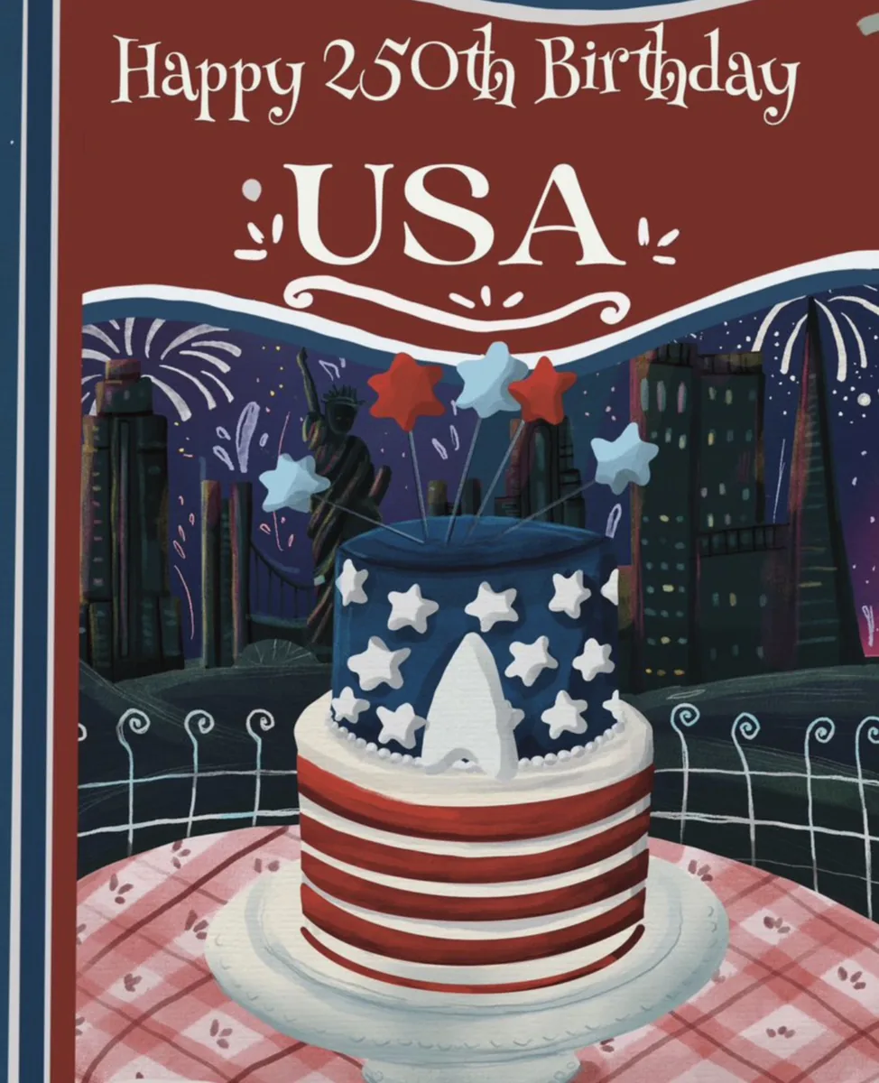 HAPPY 250TH BIRTHDAY USA Cover
