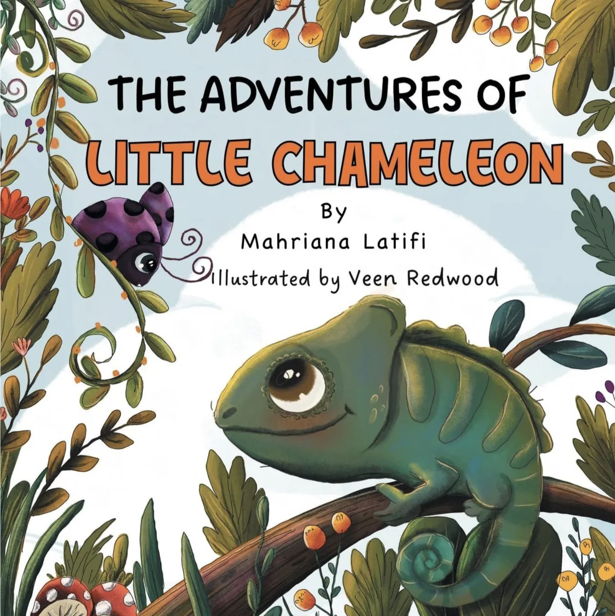 THE ADVENTURES OF NUTTY THE CHAMELEON Cover