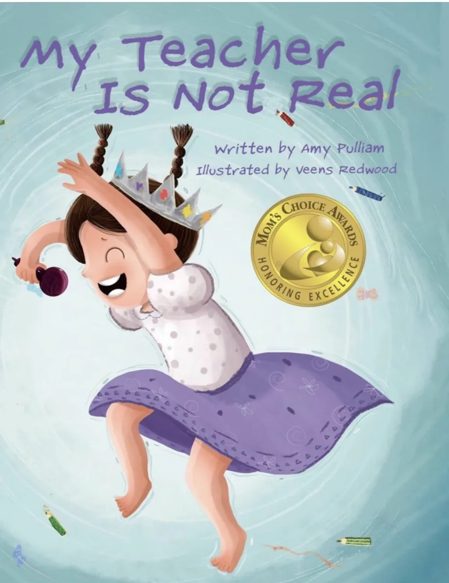 MY TEACHER IS NOT REAL Cover